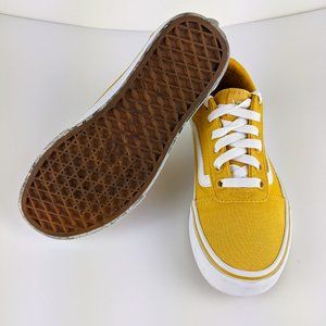 yellow van sneakers